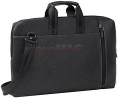 Geanta Laptop RivaCase 8931 (PU) Black 15.6inch (Neagra) foto