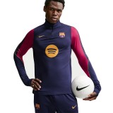 Nike Top Antrenament FC Barcelona Strike Navy Marime XL