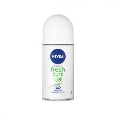 Deodorant roll-on pentru femei Pure &amp; Natural, 50ml, Nivea