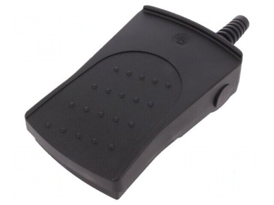 Comutator de picior SPST-NO neagră foto