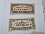 bancnota 1942 indiile olandeze ocup.jap. 1c
