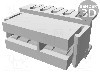 Conector IDC, 5 pini, pas pini 2.5mm, TE Connectivity - 284865-5