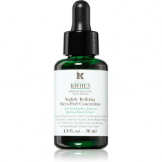 Kiehl's Dermatologist Solutions Nightly Refining Micro-Peel Concentrate cremă de noapte exfoliantă pentru toate tipurile de ten, inclusiv piele sensib