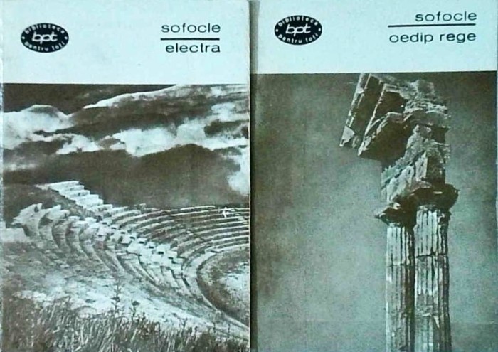 Sofocle - Teatru, 2 volume: Aias, Trahinienele, Electra, Filoctet, Oedip Rege,