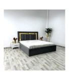 PAT VEN 07 GRI + 2 NOPTIERE VIENA ALB + SALTEA 160X200