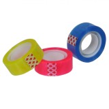 Set Benzi Adezive, Multicolor, 20m x 18mm, 3 Bucăți, Oem