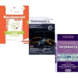 Pachet Bacalaureat 2026, Limba si literatura romana, Matematica pe intelesul tuturor M-mate-info, M-stiintele naturii si Informatica. Ghid de pregatir