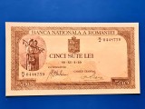 Bancnota UNC si consecutive 500lei din 1940 preț/buc