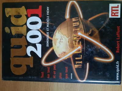 QUID 2001 &amp;ndash; Tout sur tout et un peu plus que tout foto