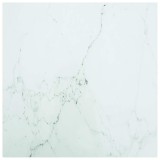 Cumpara ieftin Blat masa alb 70x70 cm 6 mm sticla securizata design marmura