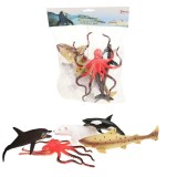 Set 5 figurine animale marine Animal World, Toi-Toys