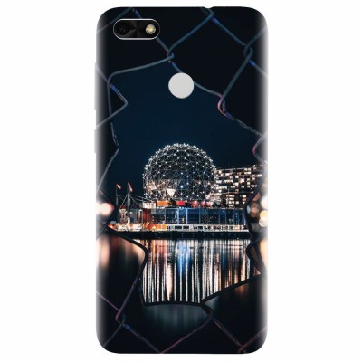 Husa silicon pentru Huawei P9 Lite, Abstract Architectural Design foto