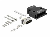 Conector de lipit MDR 26 pini cu carcasa, Delock 66623
