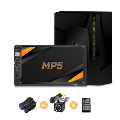 Multimedia MP5 Player WinCE, Bluetooth, USB, CardSD, Camera de Marsarier, Auxiliar, Mirrorlink, Touchscreen foto