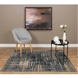Covor Model Anny 33015-891, Marime 58 x 110 cm, Gri, Maro, Inaltime Fir 7 mm, Antialergic, Polipropilena, Living, Dormitor, Sufragerie, Birou