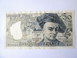 Franta 50 Francs 1990 in stare foarte buna,bancnota din imagini la cel mai mic pret