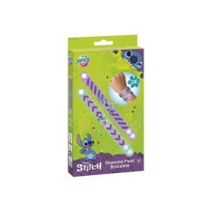Set creativ DIY, Creeaza bratari cu tehnica diamond painting, Disney Lilo si Stitch