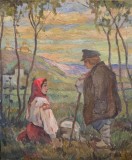 Tablou Jean Neylies - Tineri tarani (pictura)