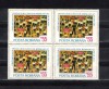 A11 TX2 10 - 1974 - A 25-a aniversare a org de pionieri din Romania pereche patru, Istorie, Nestampilat