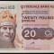 SCOTIA █ bancnota █ 20 Pounds █ 2000 █ P-229B █ Clydesdale █ COMEMORATIV █ UNC