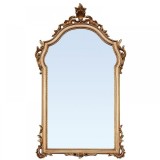 Cumpara ieftin Oglinda de perete din rasina Antique Gold 60 cm x 105 cm