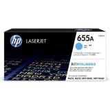 HP original toner CF451A, HP 655A, cyan, 10500str.