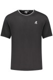 U.S. Grand POLO Tricou barbati cu detalii contrastante si logo brodat, regular