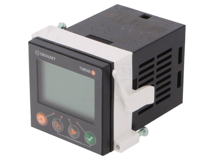 Timer interval SPDT 24V AC/DC panou