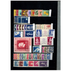 Romania 1953-1963 - Colectie timbre stampilate, serii