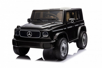 Masinuta electrica pentru copii, Mercedes EQG 140W 12V 9Ah, Premium, culoare Neagra foto