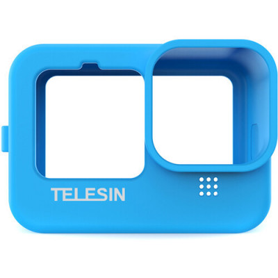 Husa protectie din silicon Telesin GP-HER-041-BL pentru GoPro Hero 9/10/11/12 foto