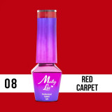 MOLLY LAC gel de unghii Glamour Woman - Red Carpet 08, 10ml