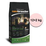 Cumpara ieftin Alleva NEO BREEDER dog adult medium &amp;amp; maxi lamb 12 kg + 2 kg GRATUIT