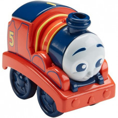 Locomotiva Fisher-Price Thomas si prietenii James cu tractiune foto