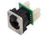 Conector Amphenol XLRnet D Type Ethernet IP54, Cod RJXS8FD5110