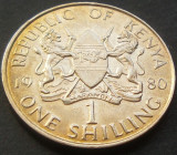 Cumpara ieftin Moneda exotica 1 SHILLING - KENYA, anul 1980 * cod 4964 = excelenta, Africa