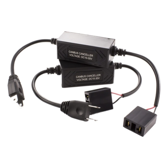 Set 2 Anulatoare de Eroare Bec Ars CanBus pentru Becuri Auto LED H7