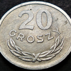 Moneda 20 GROSZY - RP POLONA / POLONIA, anul 1973 * cod 2821 = A.UNC