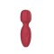 Vibrator Mini Wand Thrill, 10 Moduri Vibratii, Silicon Lichid, USB, Rosu, 11 cm, Passion Labs