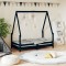 vidaXL Cadru de pat pentru copii, 70x140 cm, lemn masiv de pin 834488