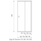 Kerra Usa de dus OLGA SQ 80 ELEMENT