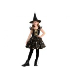 Costum carnaval Vrajitoare Neagra 110/120 cm (5-6 ani) pentru Copii
