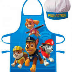 Set sort si boneta de bucatarie pentru copii Paw Patrol