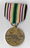 Medalie Southwest Asia Service- SUA, 32 mm, bronz