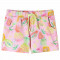 Pantaloni scurti pentru copii cu snur, roz pal, 92 GartenMobel Dekor