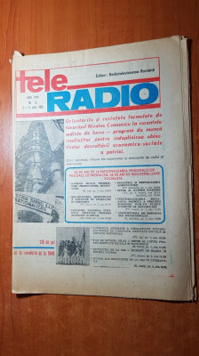 revista tele-radio saptamana 5-11 iunie 1983 foto