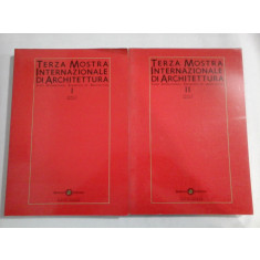 THIRD INTERNATIONAL EXHIBITION OF ARCHITECTURE - VENICE PROJECT -1985 - 2 VOLUME