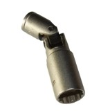 Gl&uuml;hkerzenschl&uuml;ssel, Gelenk, 3/8 Zoll Nuss, 16mm, Chrom Vanadium