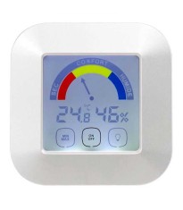 Statie meteo cu afisaj LCD Digital temperatura umiditate 87?87?20 mm 2? AAA OMEGA OWS20 foto