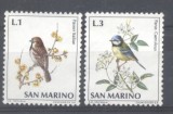 San Marino 1972 Birds, MNH AE.316, Nestampilat